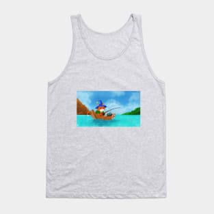 Maldives fishing Сat Tank Top